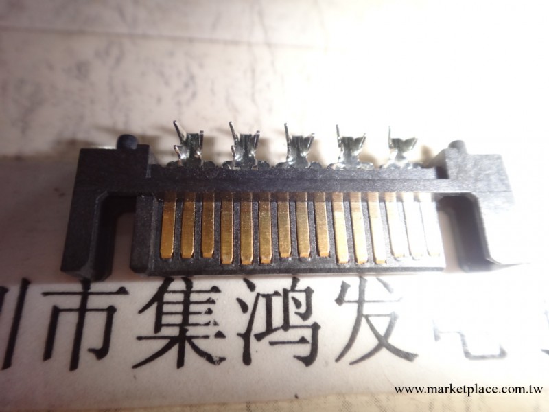 生產供應  SATA 15P鉚壓線端母頭電腦連接器工廠,批發,進口,代購