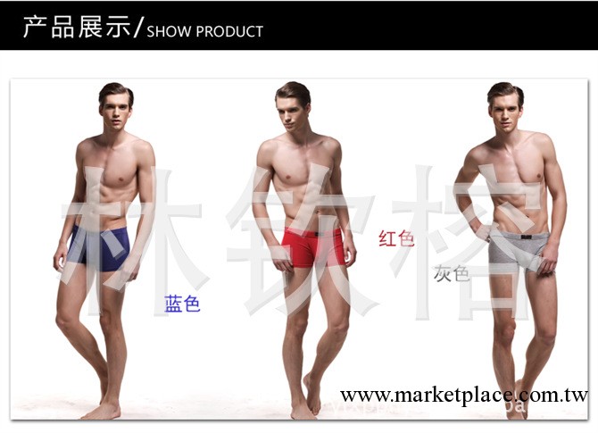 2013廠傢熱銷 素色莫代爾平角內褲 訂做工廠,批發,進口,代購