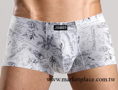 錦氏JINSHI超低腰竹纖維性感內褲 高品質 中高檔男士男式內褲廠傢工廠,批發,進口,代購