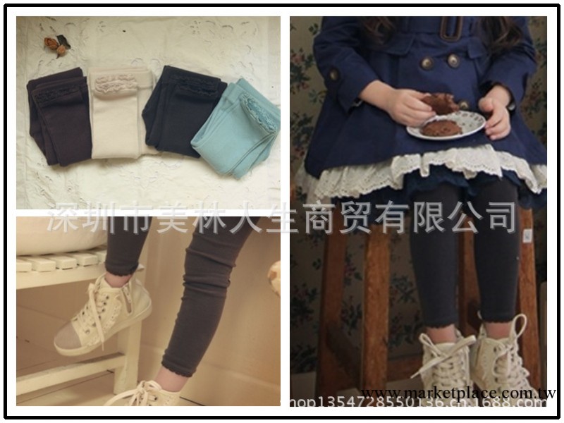AMBER韓國童裝 2013秋冬款 女童加絨加厚 打底褲 超特價款工廠,批發,進口,代購