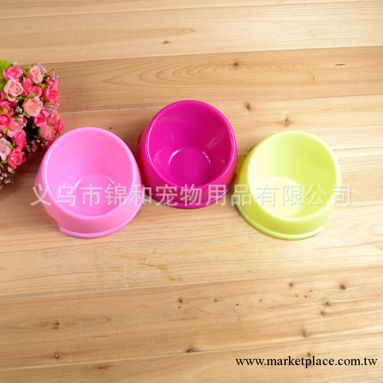 現貨供應批發 寵物食具 狗狗塑料單碗 寵物貓碗小號 寵物用品廠傢工廠,批發,進口,代購