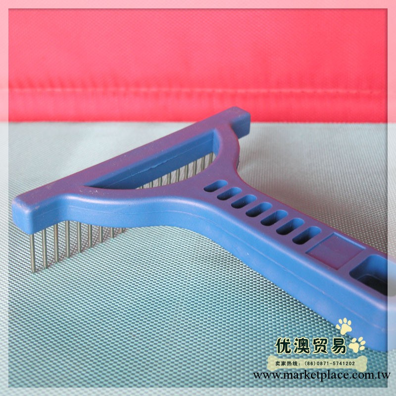 寵物用品 大藍釘抓梳 耙梳 抓抓梳 換毛梳可批發工廠,批發,進口,代購