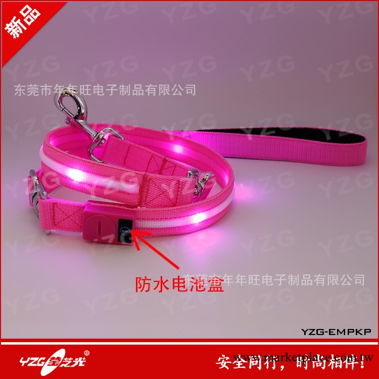LED防水牽引繩  發光牽引帶 寵物用品批發工廠,批發,進口,代購