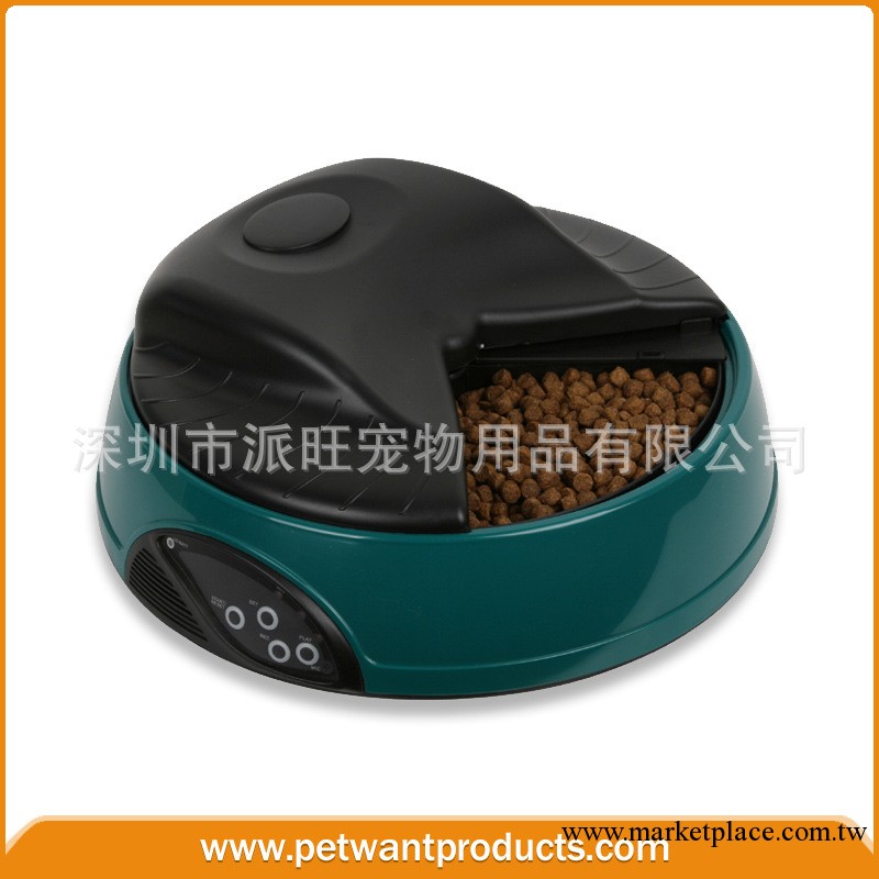 派旺喂食器 4餐自動寵物喂食器 PF-04A 寵物用品 定時喂食器工廠,批發,進口,代購
