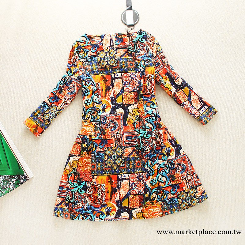 2013秋裝新品女裝新款連衣裙韓版打底裙子連衣裙批發Dress工廠,批發,進口,代購