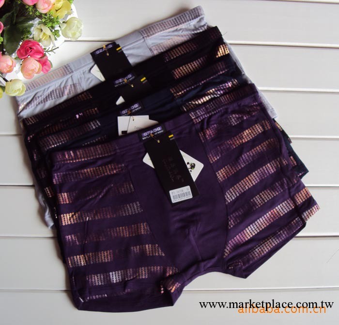 廠傢批發成人男士防走光春夏秋季高檔竹纖維抗菌男人平腳四角內褲工廠,批發,進口,代購