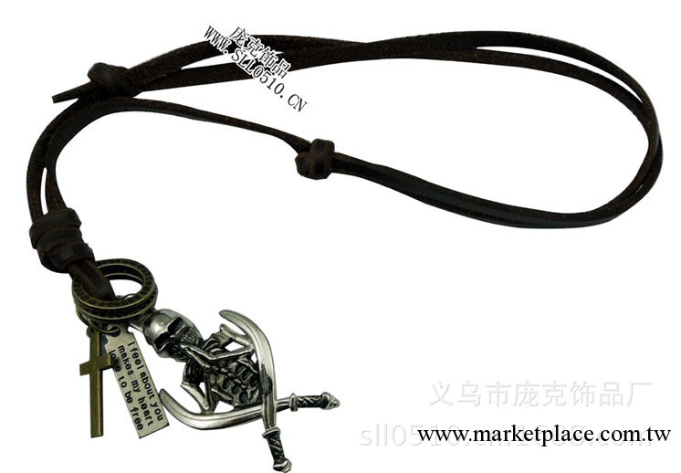 日韓流行飾品 真皮項鏈 時尚皮質飾品 義烏飾品批發工廠,批發,進口,代購