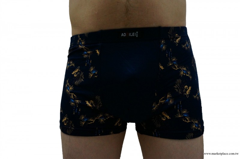 印花透氣抗菌舒適提臂男士平腳內褲工廠,批發,進口,代購