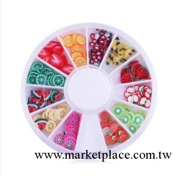 美甲軟陶片水果片軟陶花 手機美容材料美甲裝飾品 指甲貼花貼片工廠,批發,進口,代購