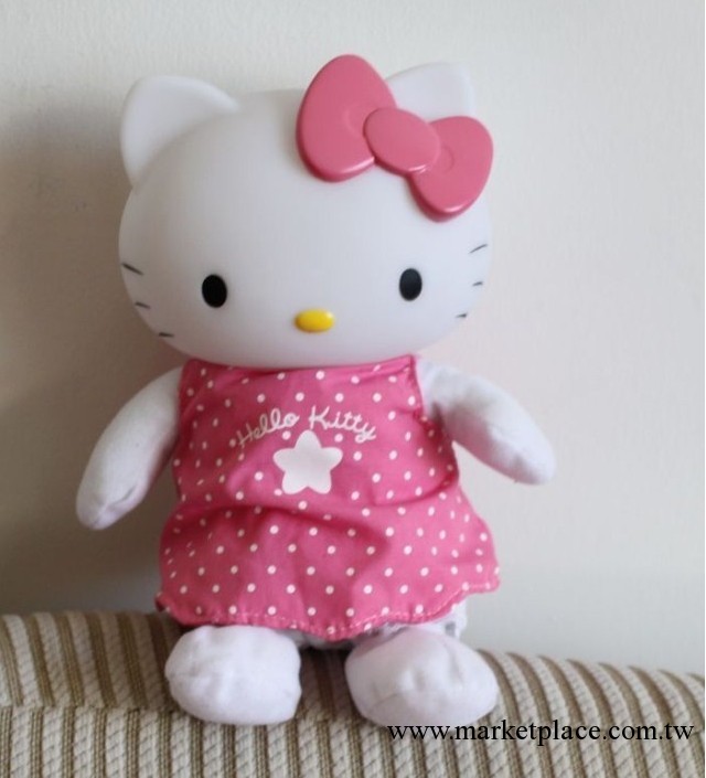 嬰幼兒玩具 正版IMC HELLO KITTY凱蒂貓音樂安撫小夜燈 外貿玩具工廠,批發,進口,代購