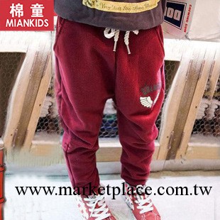 AF1-15 秋季童裝 天使翅膀兒童休閑褲 兒童長褲 童褲 童裝批發工廠,批發,進口,代購