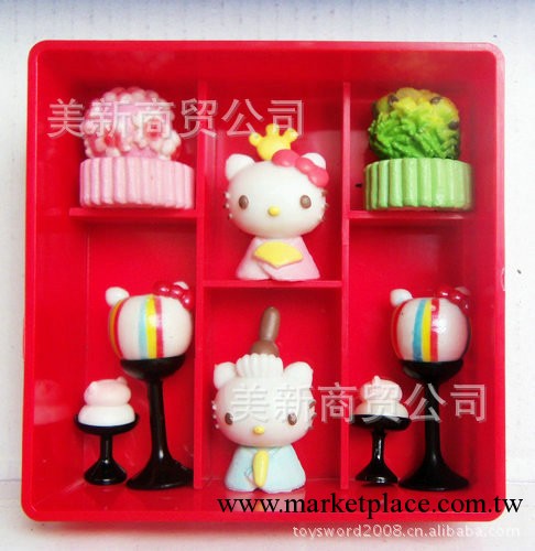 最新款正版糖果Hello Kitty 凱蒂貓 擺件公仔套裝工廠,批發,進口,代購