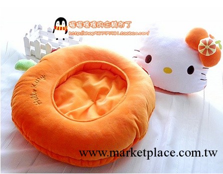 水果型多用抱枕 澳捷爾Hello Kitty凱蒂貓公仔毛絨玩具特價批發工廠,批發,進口,代購