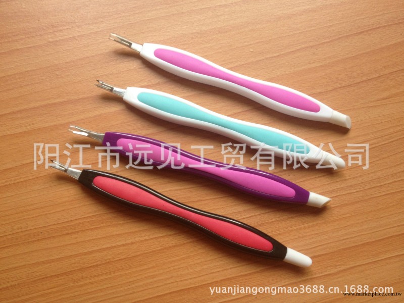 陽江廠傢熱銷 修甲美甲 專用死皮叉 死皮推 去死皮刀工廠,批發,進口,代購
