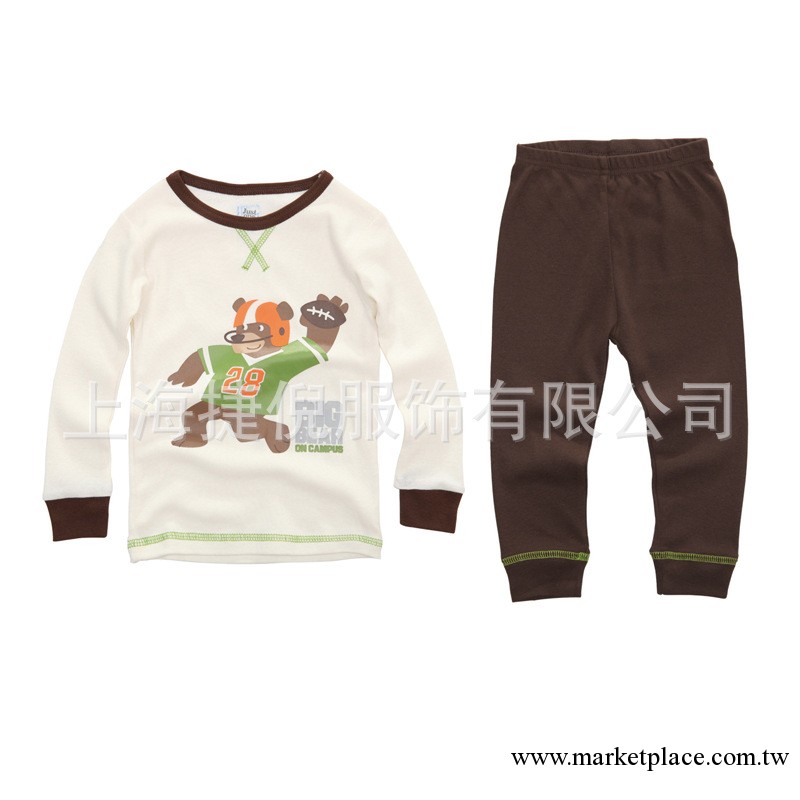 13秋款童裝 卡特傢居服套裝 寶寶傢居服秋衣褲套裝批發 實物拍攝工廠,批發,進口,代購