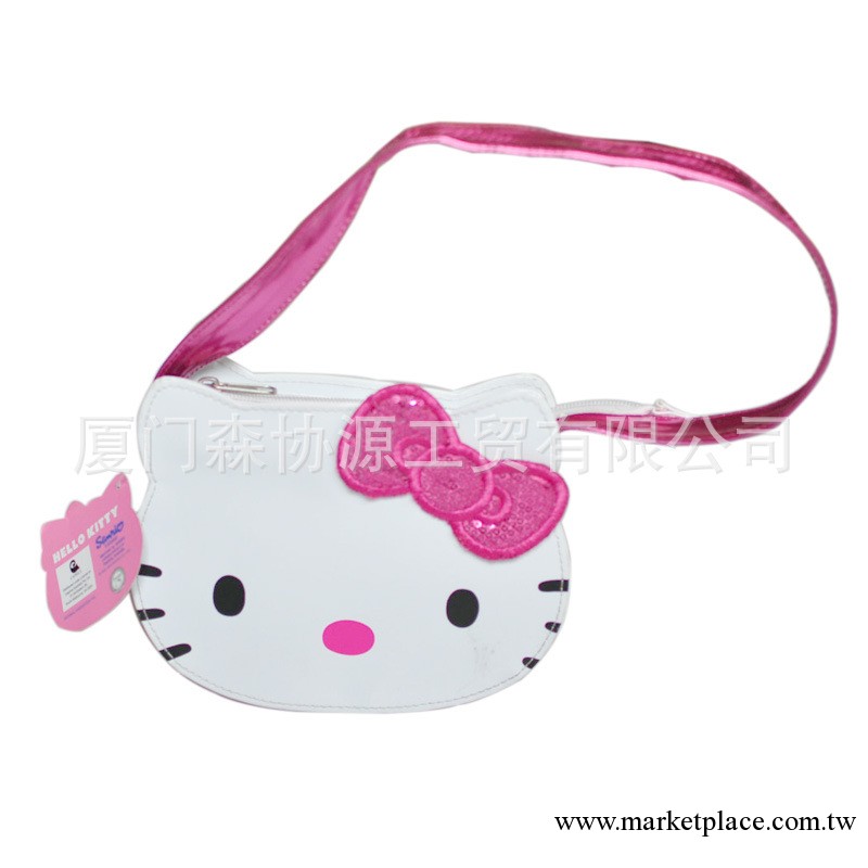 廠傢直銷光膠材質新款Hello Kitty包包 兒童斜挎包工廠,批發,進口,代購