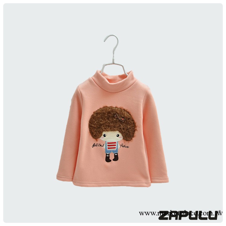 秋冬款童裝批發 韓版品牌時尚純棉女童長袖加厚保暖打底衣工廠,批發,進口,代購