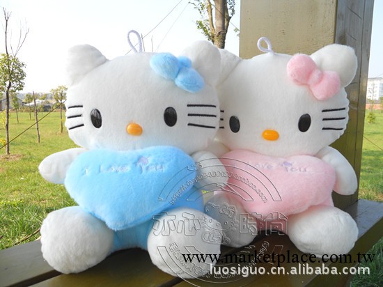 毛絨玩具 佈娃娃 情侶貓 Hello kitty公仔 KT貓公仔 凱蒂貓工廠,批發,進口,代購