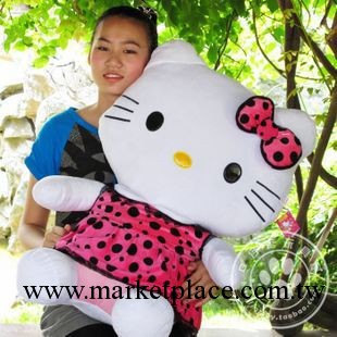 廠傢直銷Hello Kitty公仔超大號公仔佈娃娃毛絨玩具生日禮品玩偶工廠,批發,進口,代購