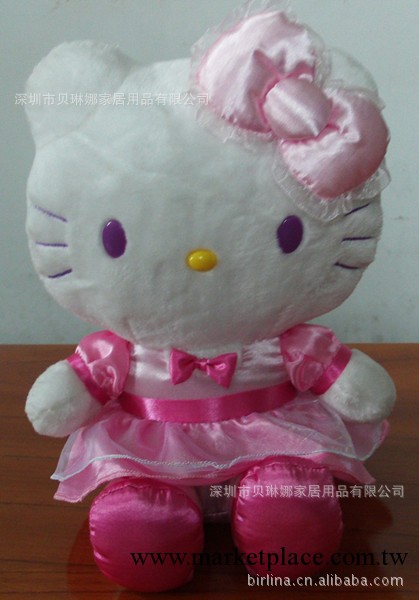 廠傢直銷毛絨玩具 Hello Kitty貓毛絨玩具 婚慶娃娃毛絨玩具工廠,批發,進口,代購