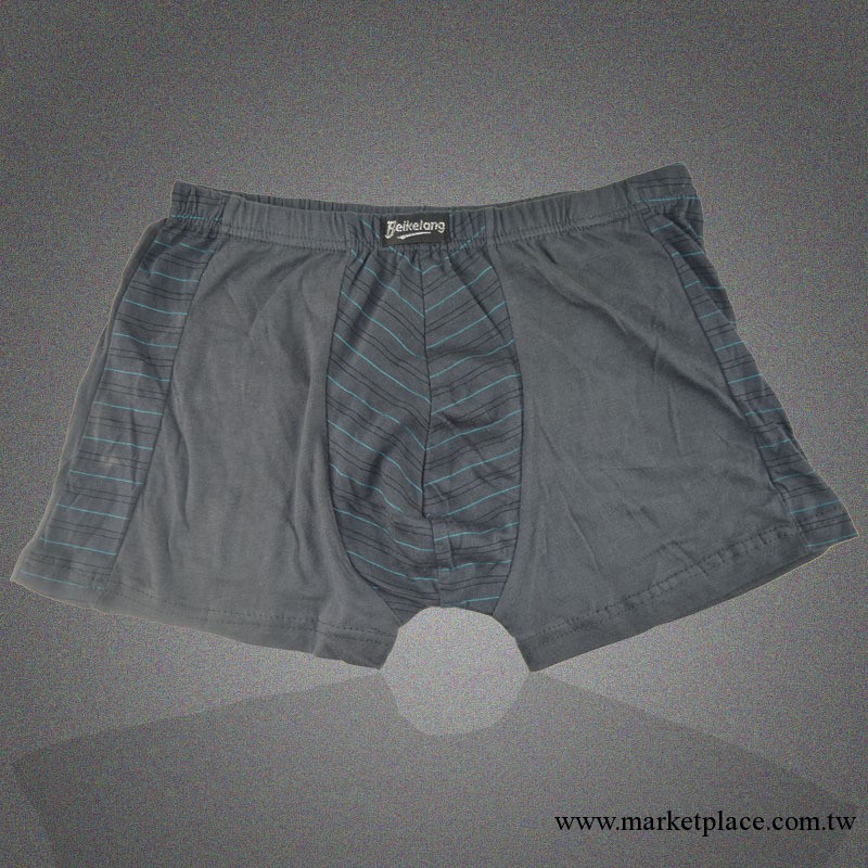 廠傢供應 高檔 男士拼條平角內褲 男士四角褲工廠,批發,進口,代購