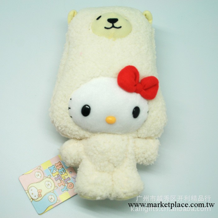 批發KT貓 hello kitty 毛絨公仔 大號羊駝KITTY白色 毛絨玩具工廠,批發,進口,代購