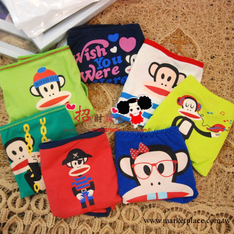 新款內褲純棉印花卡通卡哇伊星期內褲男女內褲批發工廠,批發,進口,代購