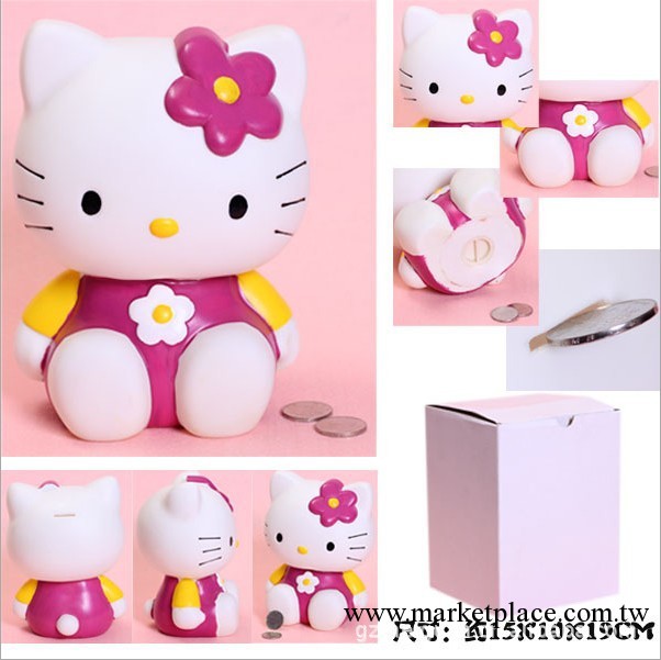 廠傢直銷/搪膠工藝品/搪膠玩具/hello kitty 可愛錢罐 搪膠加工工廠,批發,進口,代購