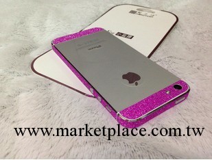 蘋果5 iPhone 5 邊框貼 IPHONE5彩色貼膜 閃鉆側邊貼 手機邊框貼批發・進口・工廠・代買・代購