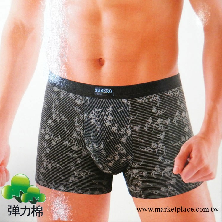 男士平腳內褲批發 舒諾2920 男士彈力棉時尚平角內褲 2條盒裝工廠,批發,進口,代購