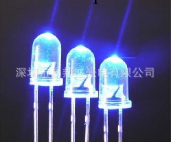 供應5mm藍綠無極性LED工廠,批發,進口,代購