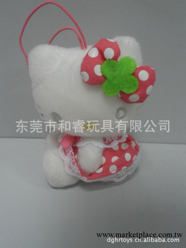 hello kitty/卡通貓 毛絨掛件/毛絨吊飾/毛絨玩具/毛絨公仔 OEM工廠,批發,進口,代購