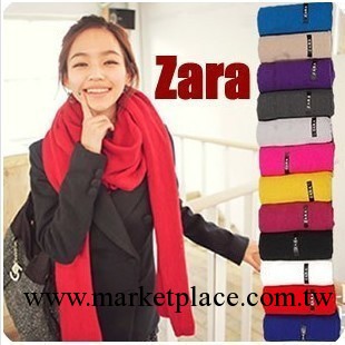 zara 圍巾 韓國 秋冬2011 保暖圍巾 新款 情侶圍巾10色入現貨穩定工廠,批發,進口,代購