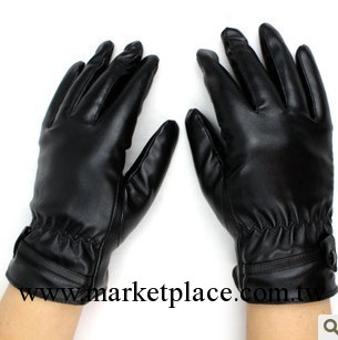 2012 新品冬季保暖加絨男士皮手套女式皮手套 情侶手套工廠,批發,進口,代購