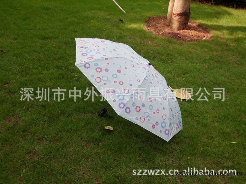 深圳21英寸兩折自動雨傘 兩折創意傘 批發時尚小花傘工廠,批發,進口,代購