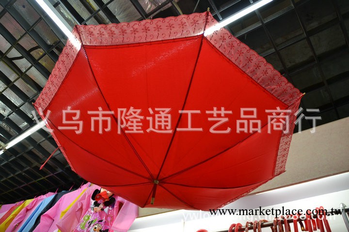 婚慶用品 創意禮品喜慶用品 紅傘 雨傘批發工廠,批發,進口,代購