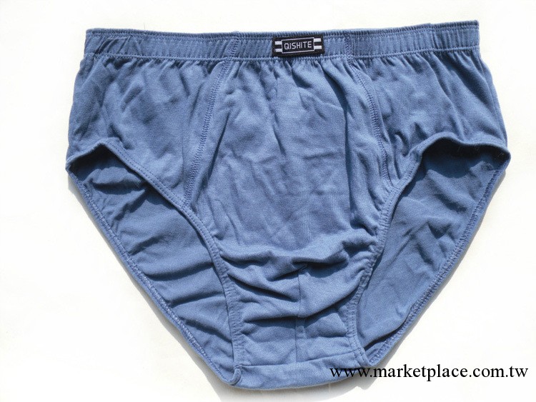 批發大碼三角褲 全棉 男式內褲 男士三角褲 純色加檔肥佬褲可混批工廠,批發,進口,代購
