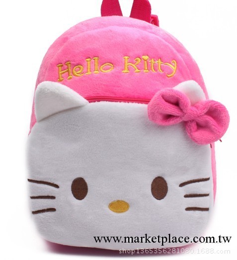 小號hello kitty 可愛日本貓幼兒兒童毛絨公仔玩具書包 雙肩包工廠,批發,進口,代購