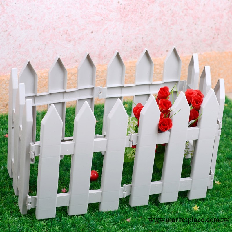 傢居裝飾宜傢園藝用品圍欄塑料籬笆隔斷柵欄塑料圍欄0-1工廠,批發,進口,代購