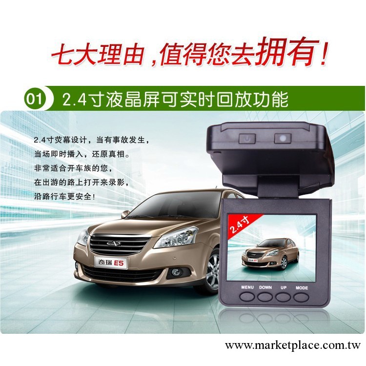 工廠直銷720P高清夜視羚通方案 車載DVR 行車記錄儀迷你DV 廣角工廠,批發,進口,代購