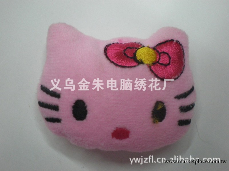 供應批發 卡通毛絨動物公仔頭hello kitty diy兒童襪子鞋花配件工廠,批發,進口,代購