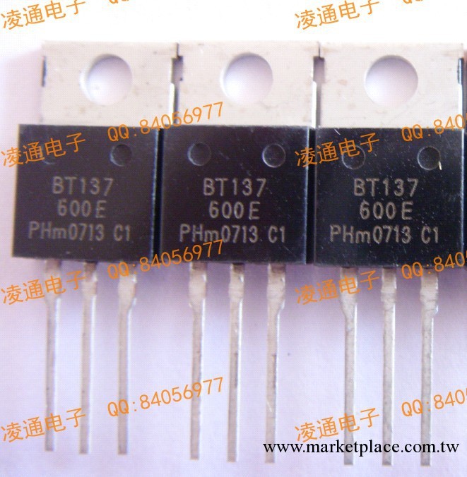 原裝NXP/恩智浦BT137-600E/D 工廠,批發,進口,代購