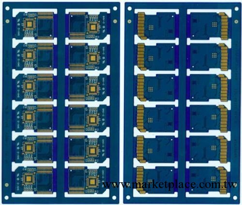 線路板 電路板 藍膠PCB板工廠,批發,進口,代購