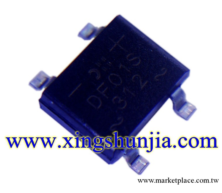 DF01S SMD-4 100V 1.5A DIODES貼片整流器 原裝正品工廠,批發,進口,代購