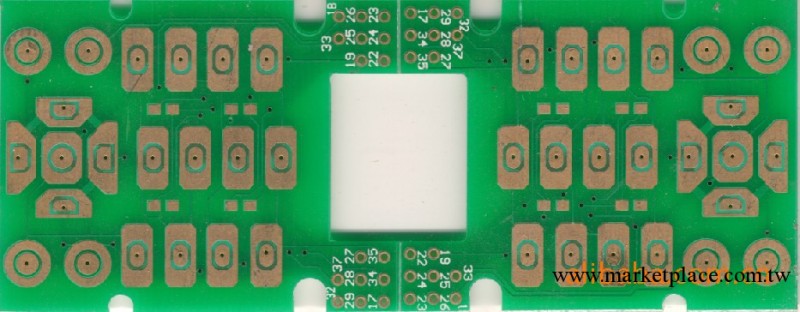 精密沉金雙面PCB電路板優惠生產 提供快速抄板 打樣（圖）工廠,批發,進口,代購