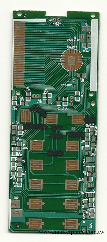 本工廠快速打樣，大小批量生產PCB單面松香鍍金鎳碳油工藝電路板批發・進口・工廠・代買・代購