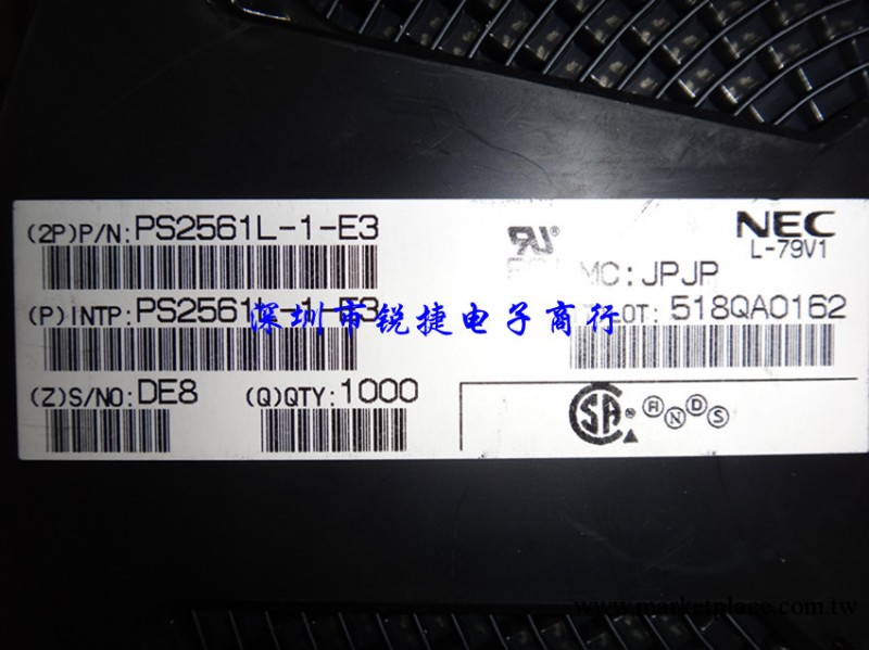 供應光耦PS2561L-1-E3 NEC SOP-4工廠,批發,進口,代購