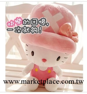 虧本僅1000隻 hello kitty變身喬巴 海賊王  毛絨玩具 禮品工廠,批發,進口,代購