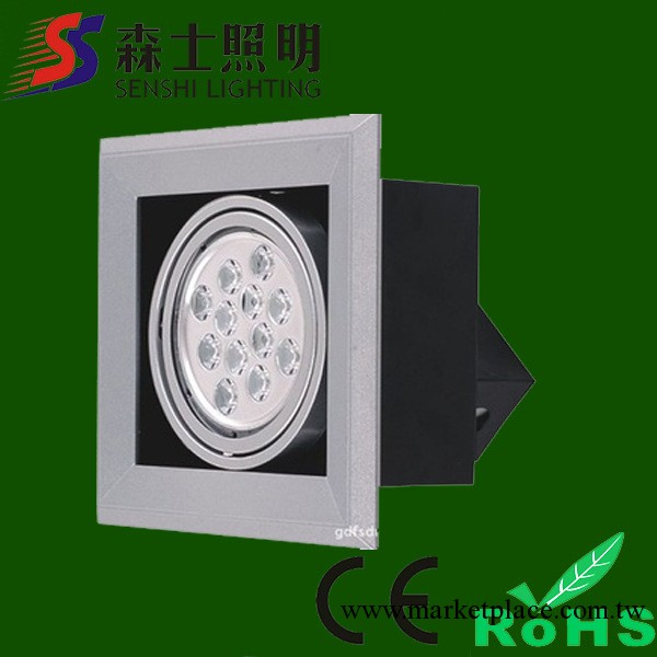 單頭AR111 12W LED豆膽燈防銹防腐蝕工藝12*1W批發・進口・工廠・代買・代購