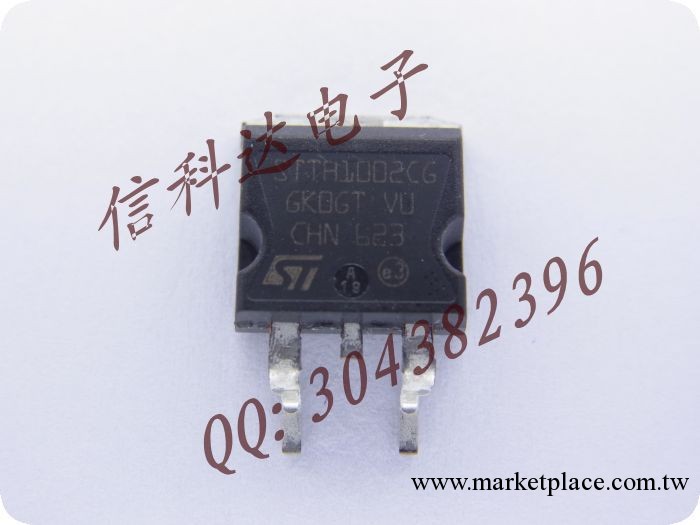 STTH1002CG-TR  TO-263 整流器 2x8 Amp 200V   進口原裝工廠,批發,進口,代購